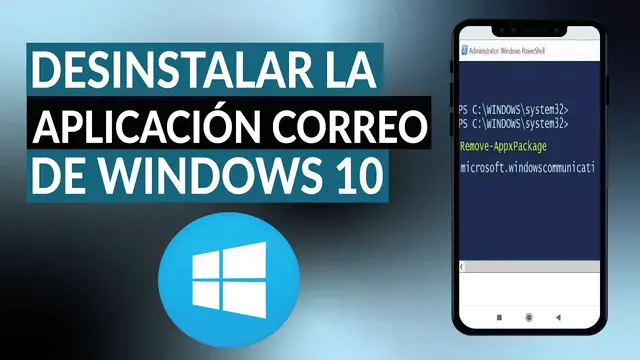 Video thumbnail for Cómo eliminar o desinstalar la aplicación correo de mi PC WINDOWS 10
