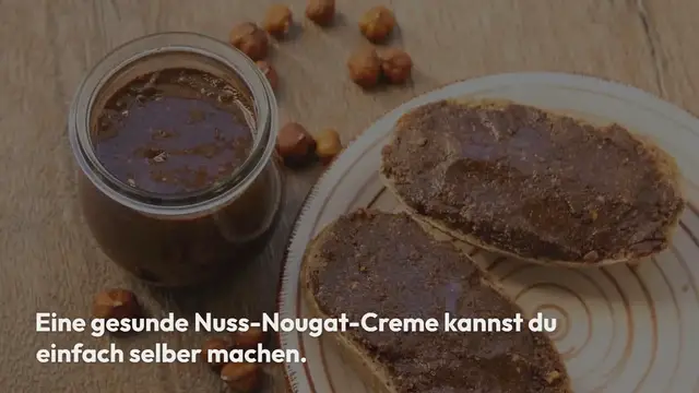 Video thumbnail for Haselnusscreme – gesunde Nuss-Nougat Creme ohne Zucker