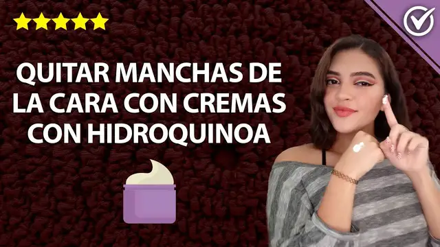 Video thumbnail for Cómo Quitar o Eliminar las Manchas de la cara con Cremas con Hidroquinona, Ácido Kójico y Arbutina 🧴