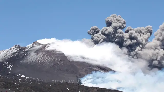 Video thumbnail for Etna volcano erupts 30 May 2019