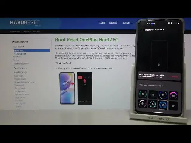 Video thumbnail for Default Fingerprint Animations on OnePlus Nord 2 5G – Fingerprint Animations Presentation