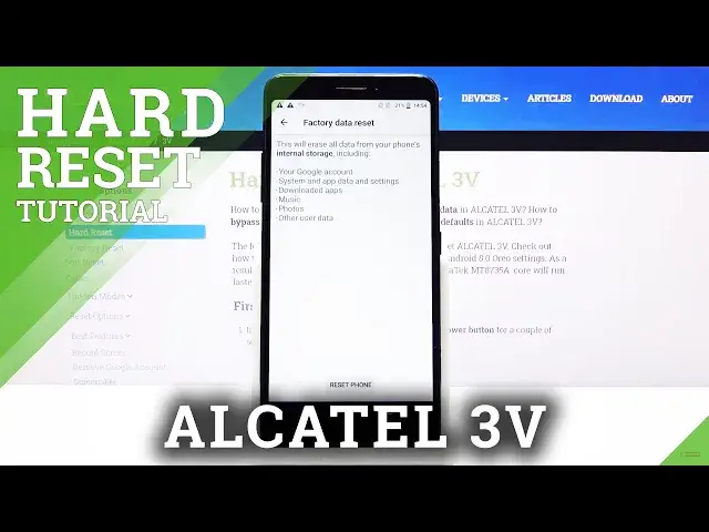 Video thumbnail for How to Hard Reset ALCATEL 3V – Hard Reset via Settings