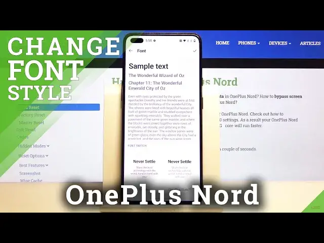 'Video thumbnail for How to Change Font Style in OnePlus Nord – Apply Font Style'