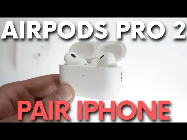 Video thumbnail for How to Pair AirPods Pro 2 to iPhone - Connect AirPods Pro 2nd Generation with any Apple iPhone