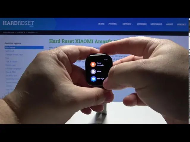 Video thumbnail for How to Factory Reset Xiaomi Amazfit GTS - Remove All Data