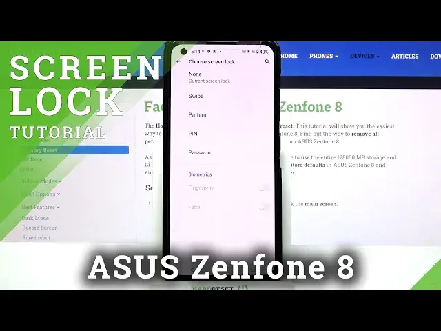 'Video thumbnail for How to Set Up Screen Lock in ASUS Zenfone 8 – Change Screen Lock'