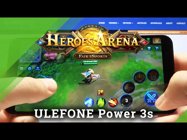 Video thumbnail for Heroes Arena Gameplay on Ulefone Power 3s – Performance Test / Gaming Quality