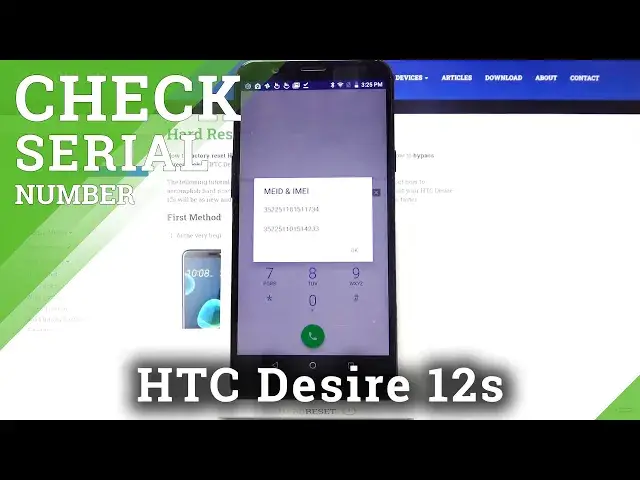 'Video thumbnail for How to Find Serial Number – HTC Desire 12s IMEI Number'