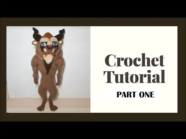 'Video thumbnail for Beast Crochet Tutorial Part 1 | Beauty and the Beast'