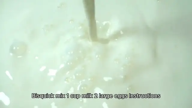 Video thumbnail for Bisquick pancake recipe