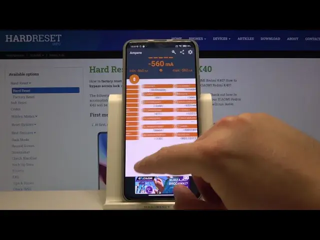 'Video thumbnail for How to Check Battery Information on Xiaomi Redmi K40 – Ampere App'