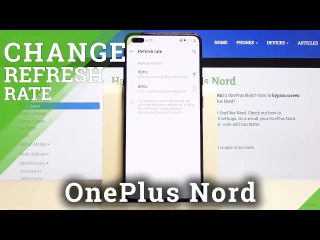 'Video thumbnail for How to Change Refresh Rate in OnePlus Nord - Display Refresh Rate'