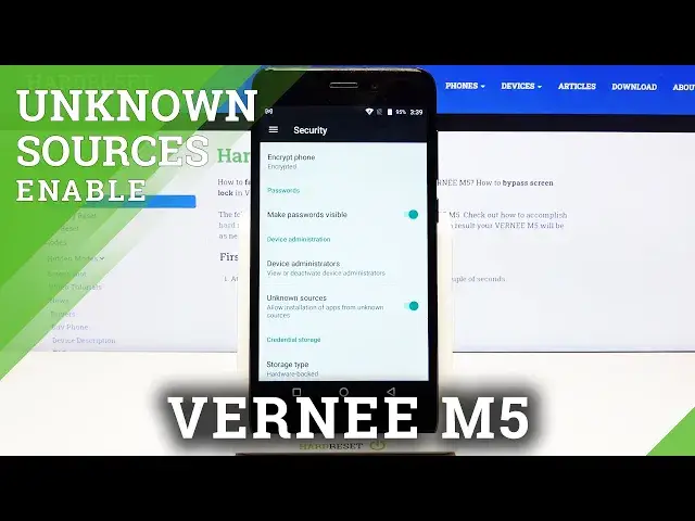 'Video thumbnail for How to Install From Unknown Sources on VERNEE M5 – Unknown Applications'