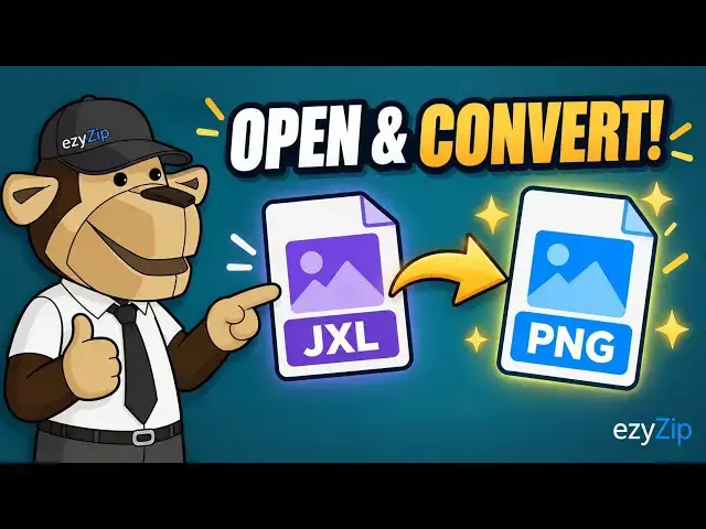 Video thumbnail for 🖼️ How to Convert JXL to PNG Online Free | No Software Installation Required