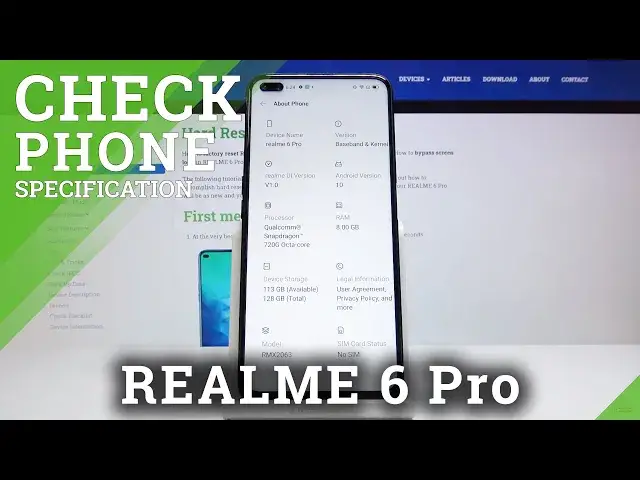 'Video thumbnail for How to Check Phone Specification in REALME 6 Pro – Find Phone Info'