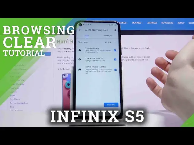 'Video thumbnail for How to Clear Browsing Data in INFINIX S5 – Reset Browser Data'