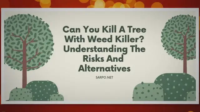 'Video thumbnail for Can You Kill A Tree With Weed Killer? Understanding The Risks And Alternatives'