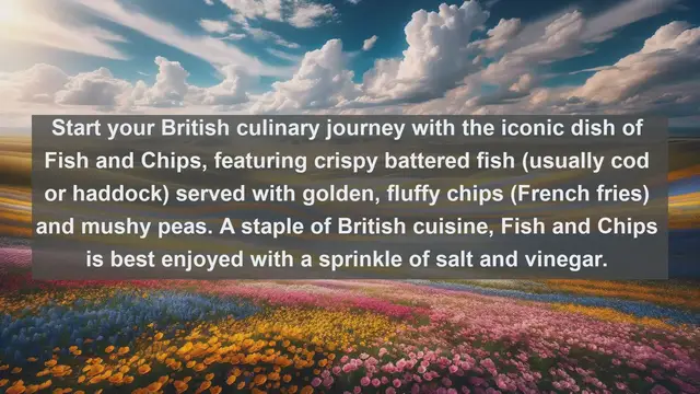 Video thumbnail for Taste of Britain: Top 10 Mouthwatering British Foods You Must Try!