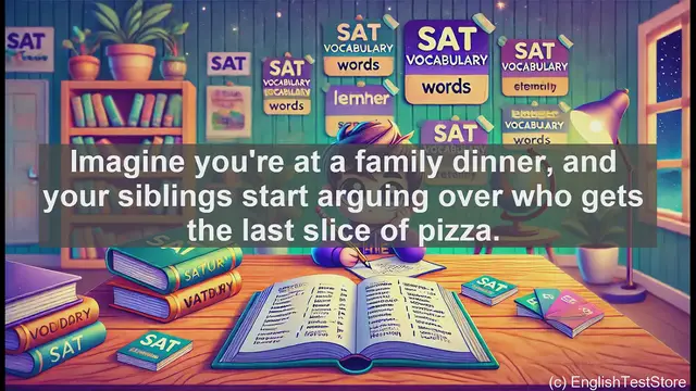 Video thumbnail for 5000 Must Know SAT Vocabulary - Quibble: Mastering SAT Vocabulary and Everyday Usage