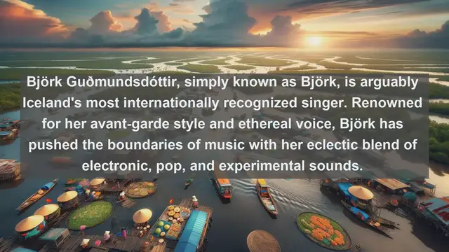 Video thumbnail for Harmonic Echos: Top 10 Famous Singers in Iceland