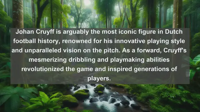 Video thumbnail for Dutch Football Legends: Top 10 Famous Players from the Netherlands