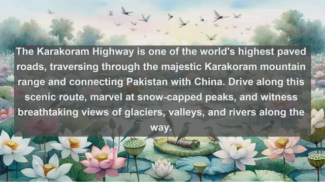 Video thumbnail for Discover Pakistan's Natural Wonders: Top 10 Must-See Landscapes