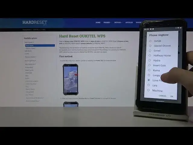 Video thumbnail for Default Ringtones on Oukitel WP5 – Locate Ringtone List