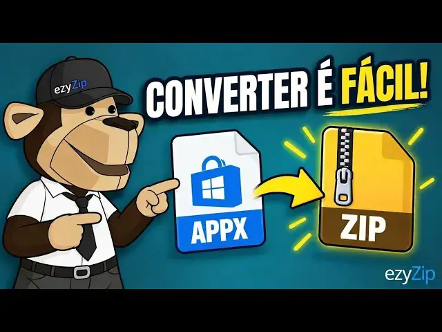 Video thumbnail for 📦 Como converter APPX para ZIP online grátis | Sem necessidade de instalar programas