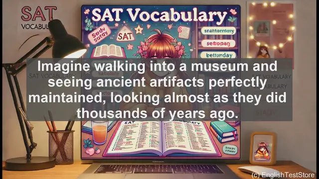 Video thumbnail for 5000 Must Know SAT Vocabulary - Preservation: Safeguarding History and Nature