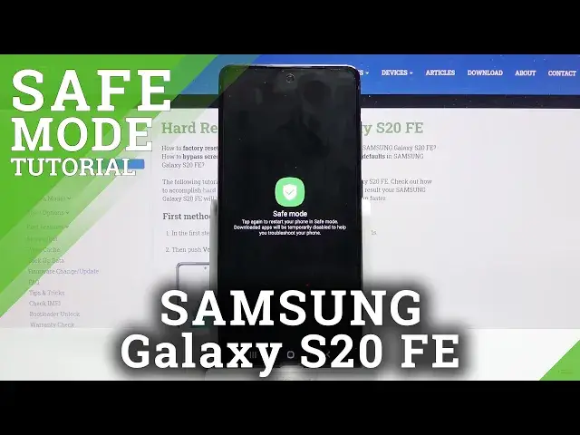 'Video thumbnail for How to Enter Safe Mode in SAMSUNG Galaxy S20 FE – Open / Navigate / Close Safe Mode'