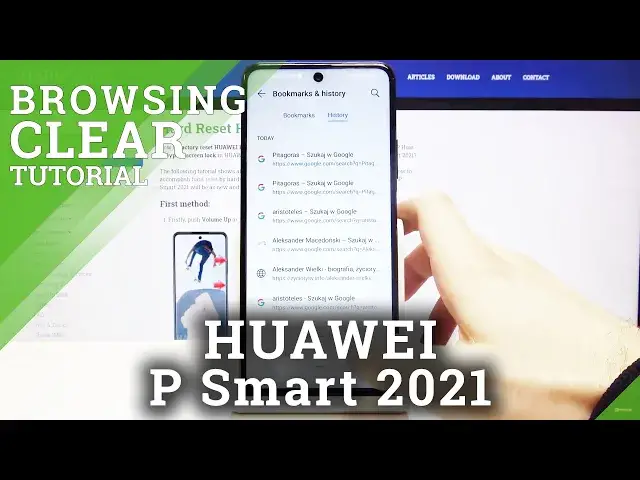 Video thumbnail for How to Clear Browsing on HUAWEI P Smart 2021 - Reset Browser Data