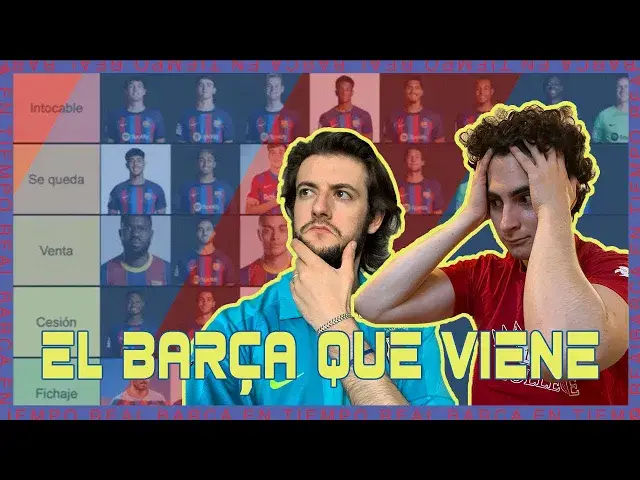 Video thumbnail for 🔵🔴🗂️ ABRIENDO CARPETAS: TIER LIST PLANTILLA 2023-2024