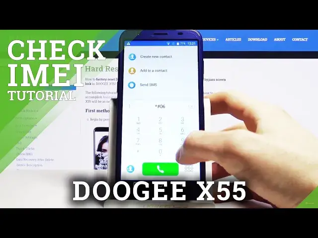 'Video thumbnail for How to Check IMEI / SN in DOOGEE X55 – IMEI Status & Serial Number'