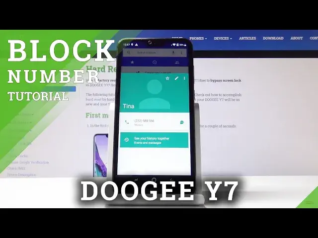 Video thumbnail for DOOGEE Y7 How to Block Number