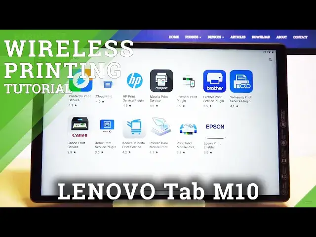 'Video thumbnail for How to Connect Printer with LENOVO Tab M10 – Printer Connection'