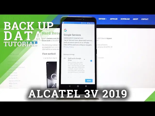 'Video thumbnail for How to Enable Google Backup in ALCATEL 3V 2019 – Backup Data'