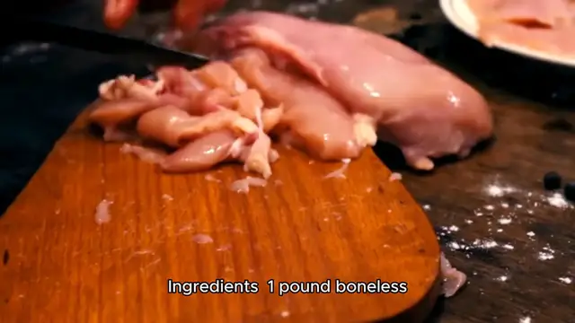 Video thumbnail for Skinless boneless chicken thigh recipe
