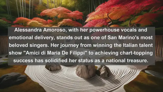 Video thumbnail for Harmonizing the Heart of San Marino: Top 10 Famous Singers Revealed!