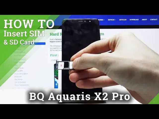 Video thumbnail for How to Insert SIM & SD Card in BQ Aquaris X2 Pro – Sim Card Easy Change