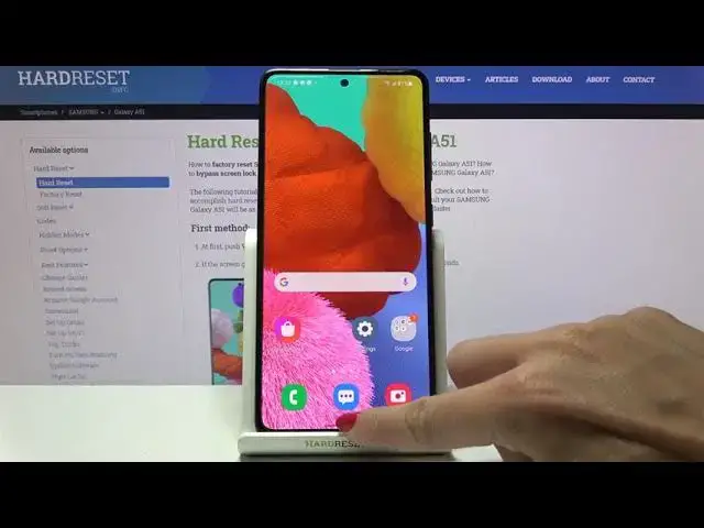 'Video thumbnail for How to Change Bar Navigation in SAMSUNG Galaxy A51 – Navigation Bar Settings'