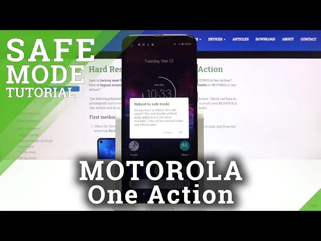Video thumbnail for SAFE MODE in MOTOROLA One Action – Diagnose System Issues