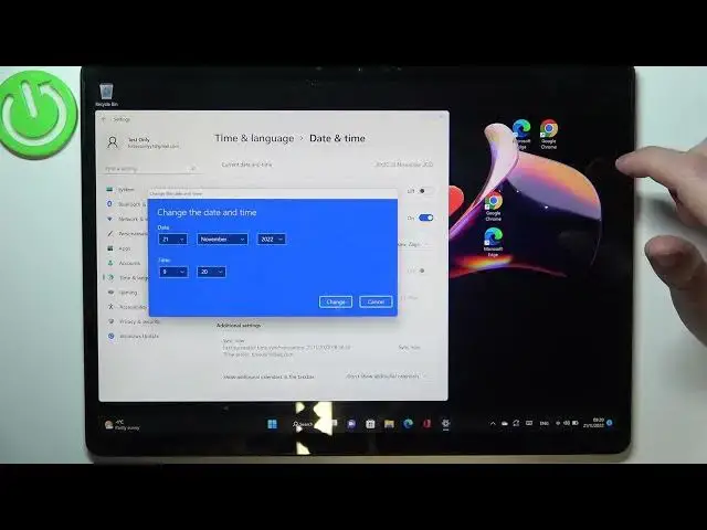 'Video thumbnail for Microsoft Surface Pro X - How To Change Date And Time'