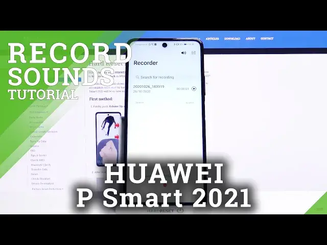 Video thumbnail for How to Record Sounds in HUAWEI P Smart 2021 – Activate Sound Recording