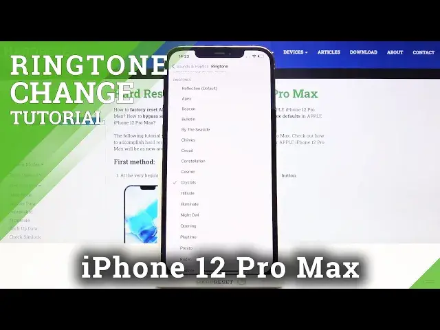 'Video thumbnail for How to Change Ringtone on iPhone 12 Pro Max – Ringtone List'