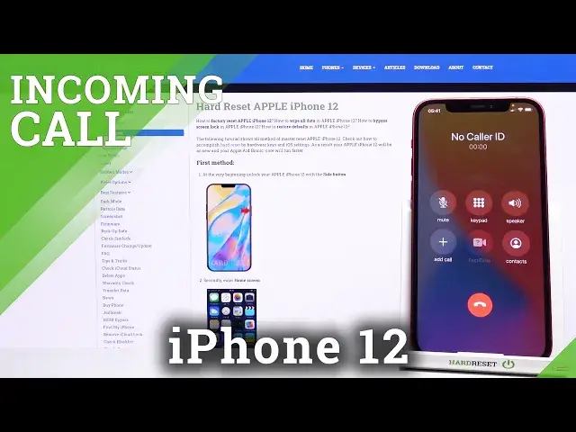Video thumbnail for Incoming Call in Apple iPhone 12