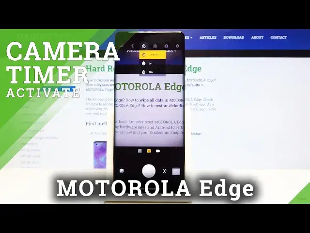 'Video thumbnail for How to Use Camera Timer in MOTOROLA Edge – Delay Taking Photos'