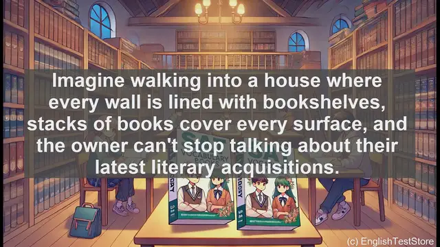 Video thumbnail for 5000 Must Know SAT Vocabulary - Bibliomania: The Obsessive Love for Collecting Books