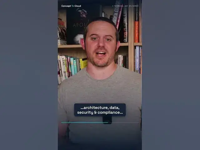 Video thumbnail for Tech Due Dillgence Is A Not A Code Review #pe #duediligence