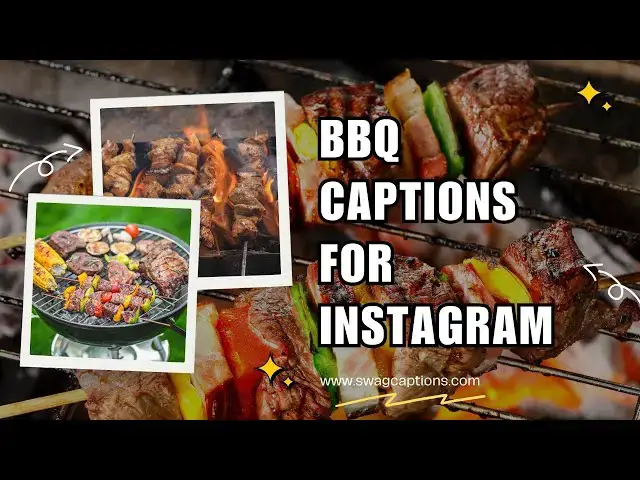 Video thumbnail for BBQ Captions for Instagram