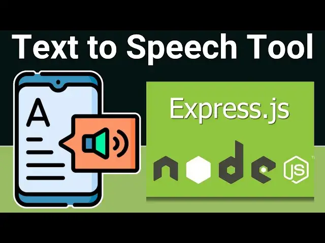 Video thumbnail for Build a Node.js Express Text to Speech Converter Tool in Browser Using GTTS Library